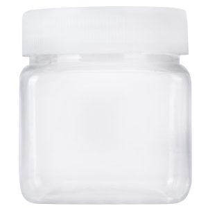 150ml square jar white cap