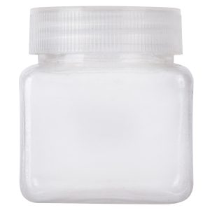 50ml square jar transparent cap 38mm,48.2mm